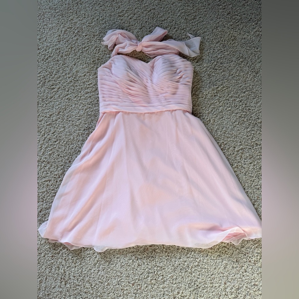 Azazie Blush Pink Formal Kids Dress